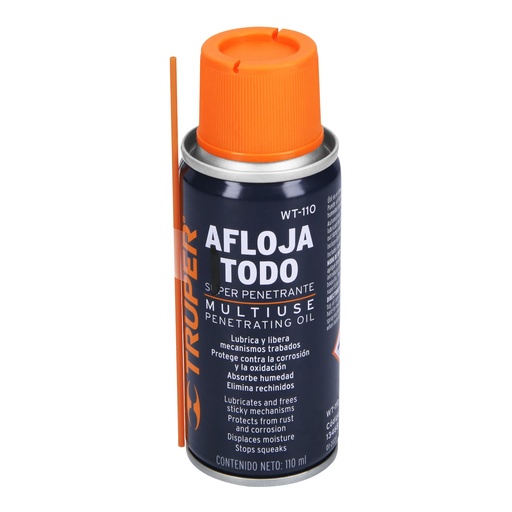 [HC129066] TRUPER ACEITE AFLOJATODO EN   AEROSOL 110ML WT-110