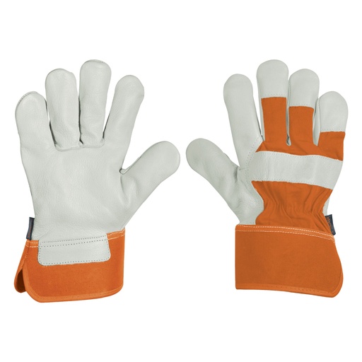[HC134408] TRUPER GUANTES DE PIEL DE RES GU-255 Y DORSO DE LONETA