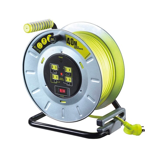 [HC136102] MASTERPLUG CARRETE CON        EXTENSION ELECT MET 40MT C/MUL