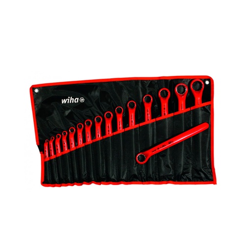 [HC137208] WIHA JGO. LLAVES ESTRIAS AISLADA METRICAS 21093 16 PZA