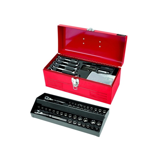 [HC140451] URREA JGO AUTOCLE 130PZ HTA   P/MECANICO CJA METAL