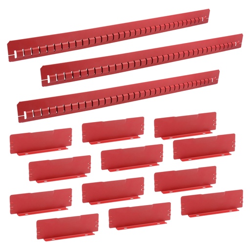 [HC137285] URREA JG SEPARADORES P/GAVETA X28-S4 4" 15PZ