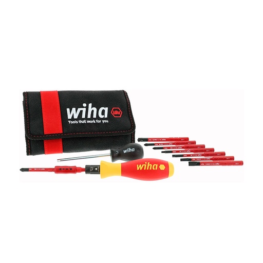 [HC140279] WIHA JG DESARMADORES AISLADOS C/TORQUE 11PZ 10-50"/LB