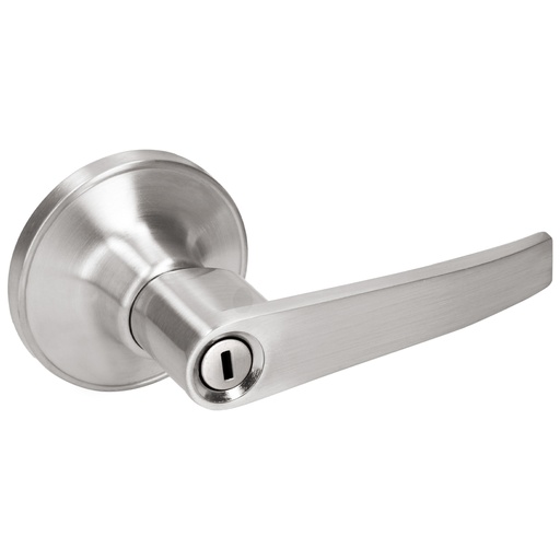 [HC143543] LOCK MANIJA TUBULAR 11MA      RECTA BANO NIQUEL SATINADO