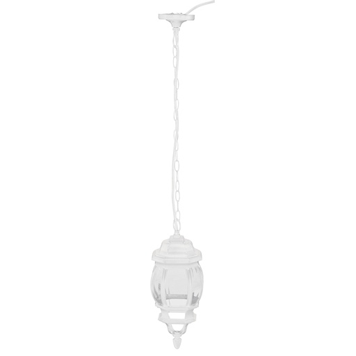 [HC100921] VOLTECK COLGANTE FAROL COL-100S 1XE26 BLANCO