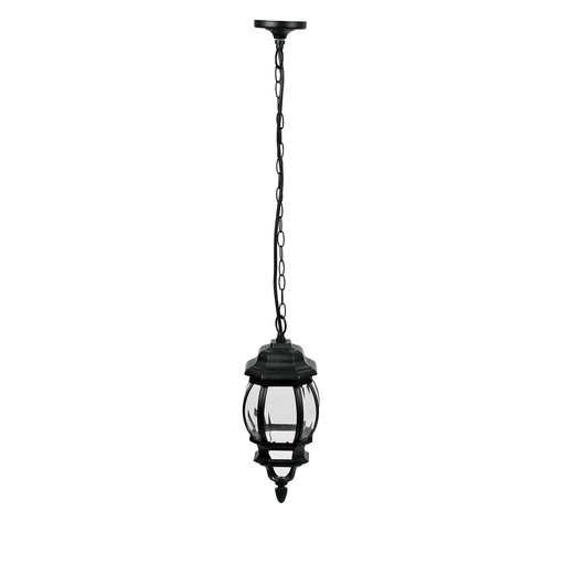 [HC100922] VOLTECK COLGANTE FAROL COL-101S 1XE26 NEGRO