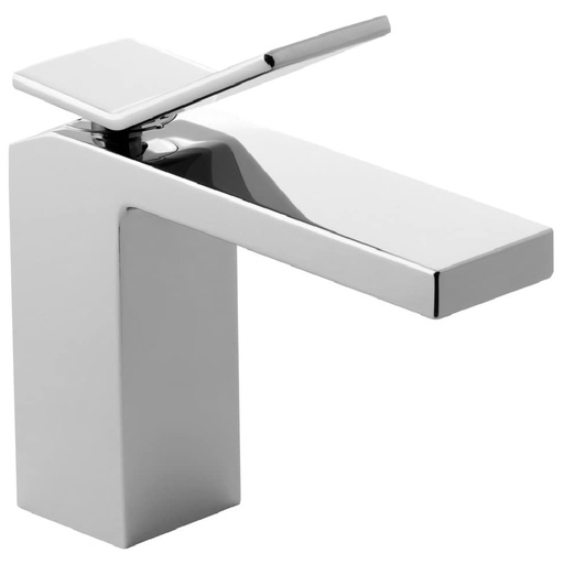 [HC143328] URREA MONOMANDO P/LAVABO AC   INOX CORTO QUADRO 9489CU.9