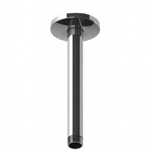 [HC143419] URREA BRAZO P/REGADERA 20CM   CROMO TUBULAR A TECHO 2307
