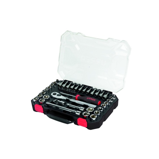 [HC137301] URREA JUEGO D/DADOS ACC COMBINADOS URR5201CD 47 PZAS 3/8 CD