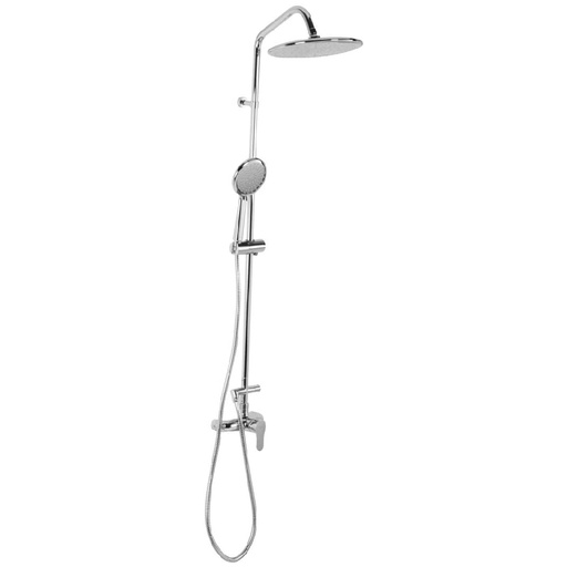 [HC143423] URREA COLUMNA D/DUCHA CROMO   REDONDA 2301