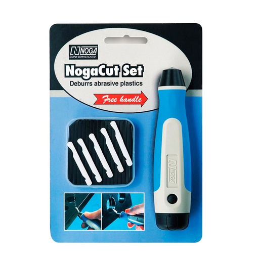 [HC137795] NOGA JGO REBABEADOR CR5500 MGOCUCHILLAS 5PZ 65GR/5PZ 75GR