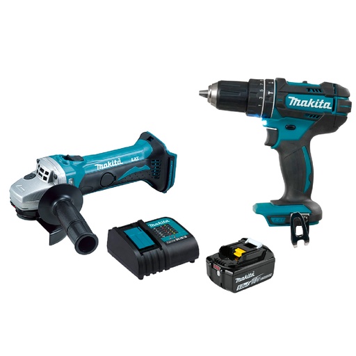 [HC140386] MAKITA COMBO MINIESMERILADORA ROTOMARTILLO ATORN DLX2401ST