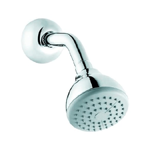 [HC143405] URREA REGADERA CROMO          C/BRAZO-CHAP VERMONT 2096B