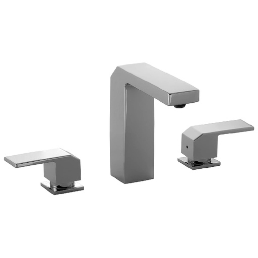 [HC143330] URREA MEZCLADORA P/LAVABO     8-12" AC INOX QUADRO 9721CU.9