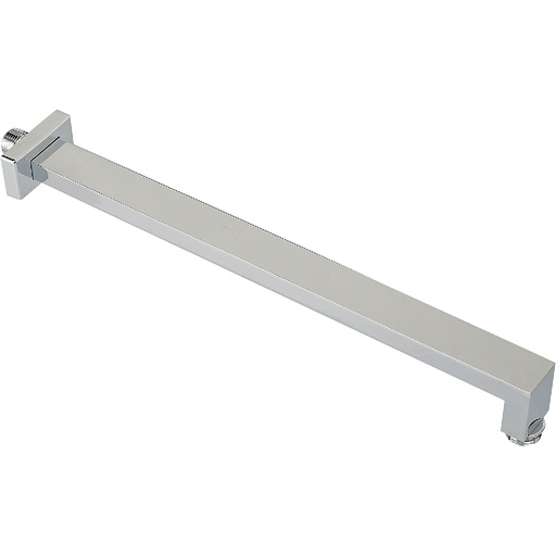 [HC143412] URREA BRAZO P/REGADERA 38CM   CROMO CUAD RECTO PARED 2305