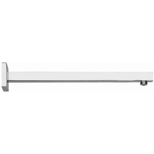 [HC143415] URREA BRAZO P/REGADERA 45CM   AC INOX CUAD RECTO PARED