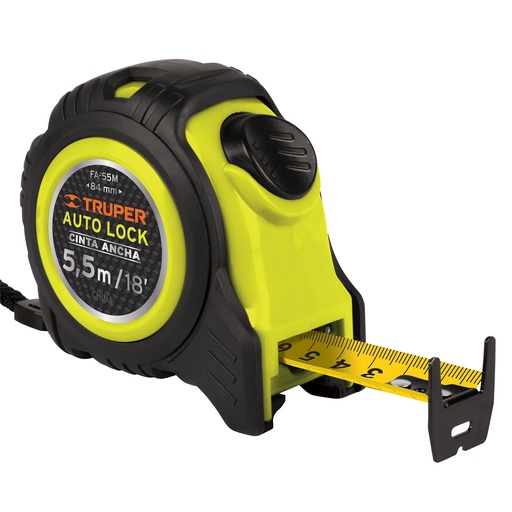 [HC136967] TRUPER FLEXOMETRO FA-55M 5.5M 1"AUTO LOCK