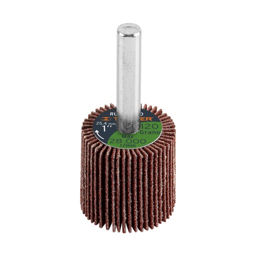 [H012214] TRUPER RUEDA FLAP DE 1", GRANO 120