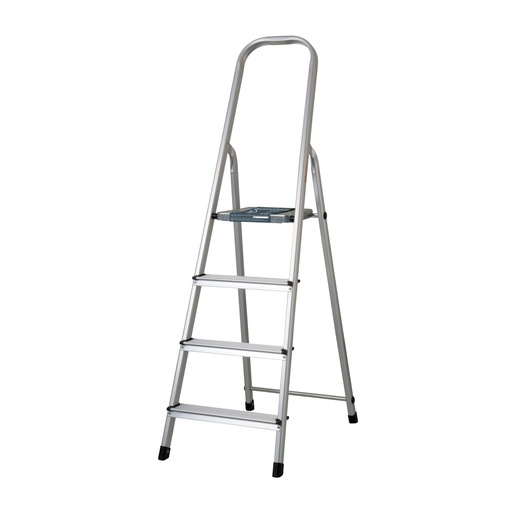 [H012221] TRUPER ESCALERA TABURETE      4 ESC. ALUM ESTU-4A