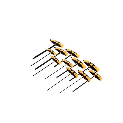 [HC137216] WIHA JGO LLAVES HEX PTA BOLA EN "T" 5/64 A 3/8" 11PZAS 33494