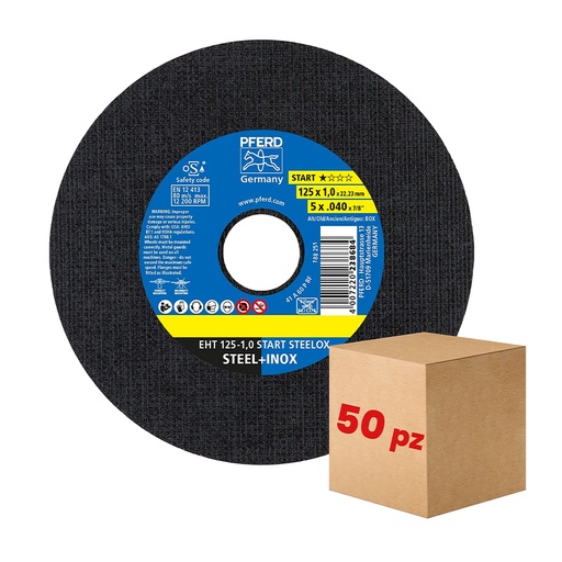 [HC140338] PFERD DISCO CORTE 76X         1.1X10.0MM EHT A-060 165829