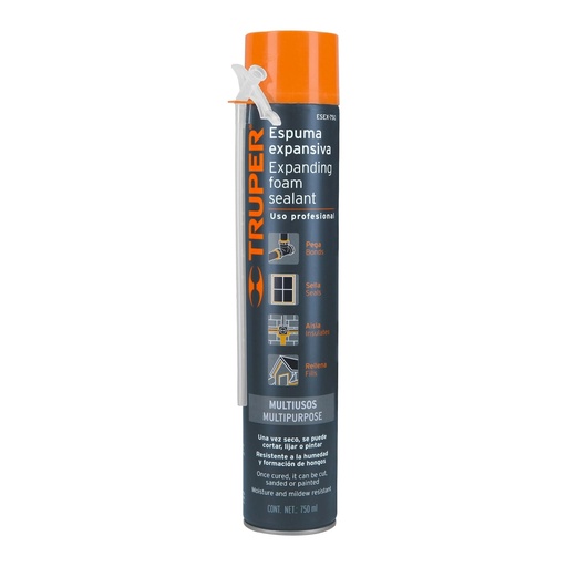 [H012176] TRUPER ESPUMA POLIURETANO     750ML EXPANSIVA ESEX-750