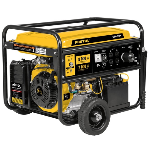 [HC134643] PRETUL GENERADOR GASOLINA     8000-7000W ARRQ ELEC BI-VOL 4T