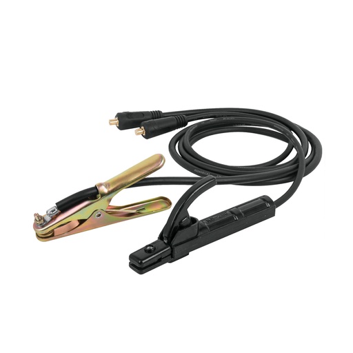 [H012190] TRUPER JUEGO DE CABLES C/PORTA ELECTRODOS Y PINZAS A TIERRA
