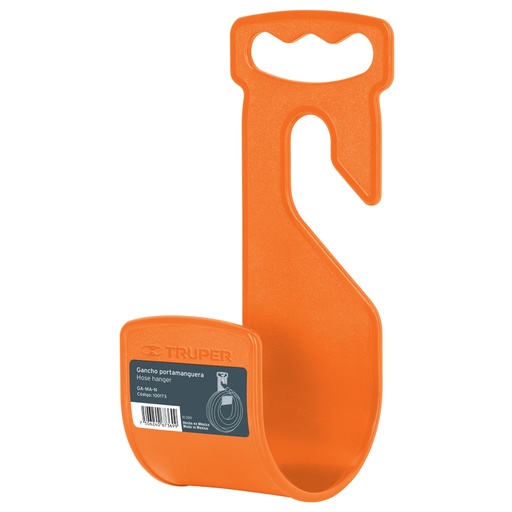 [HC137494] TRUPER GANCHO PLASTICO GA-MA-NP/MANGUERA D/JARDIN NARANJA