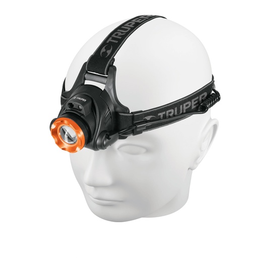 [H012201] TRUPER LINTERNA PARA CABEZA 290 LM,2 LED RECARGABLE