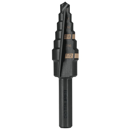 [HC129767] TRUPER BROCA ESCALONADA 1/4"3/16A1/2" BES-6 AV