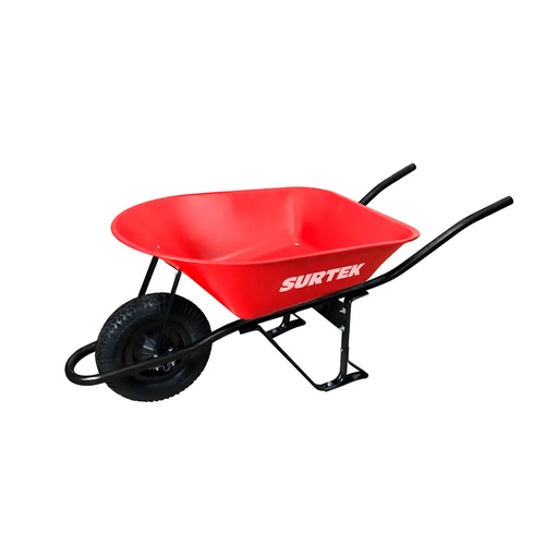 [HC140844] SURTEK CARRETILLA CAT60S 6PIESBASTIDOR METALICO LLANTA SOLID