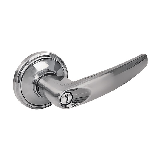 [HC136941] LOCK MANIJA TUBULAR RECTA 10MA RECAMARA NIQUEL SATINADO