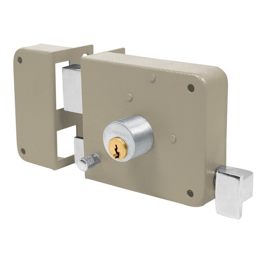 [HC13587] HERMEX CERRADURA SOBREPONER CLASICA INSTA-FACIL