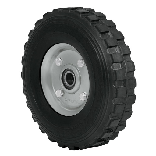 [HC21229] PRETUL LLANTA P/DIABLO 8"     HULE SOLIDO 2BALERO RD-82