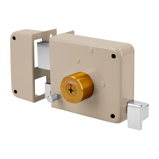 [HC13590] HERMEX CERRADURA CLASICA LLAVE TETRAIZQUIERDA