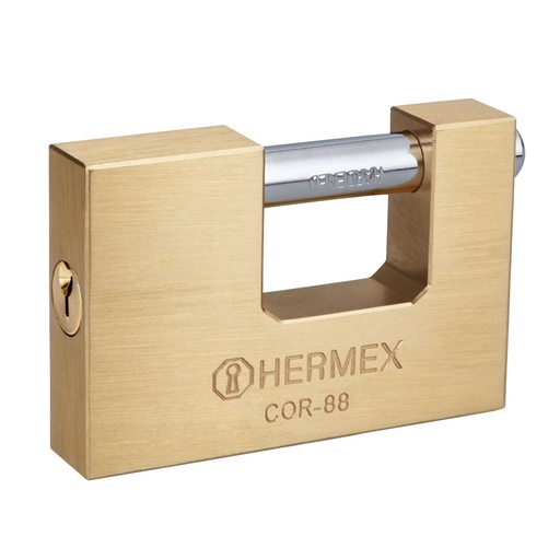 [HC13536] HERMEX CANDADO ANTIPALANCA P/CORTINA3.5