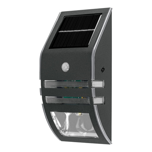 [HC13084] VOLTECK ARBOTANTE SOLAR C/SENSOR DE MOVIMIENTO 2 LED