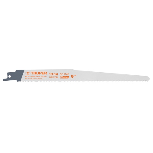 [HC129988] TRUPER SEGUETA P/SIERRA SABLE 9" 10-14DPP U.GRAL SE-914G