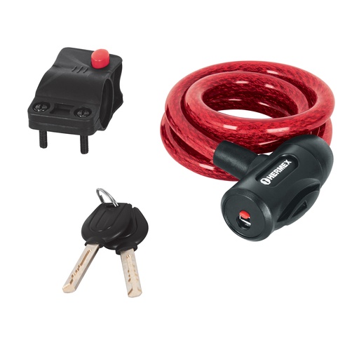 [HC13369] HERMEX CANDADO CHB-20P 20MM HIERRO LATONADO EN BLISTER