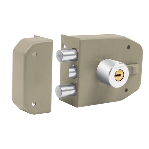 [HC20888] HERMEX CERRADURA SOBREPONER MAX SEG 2 BARRAS