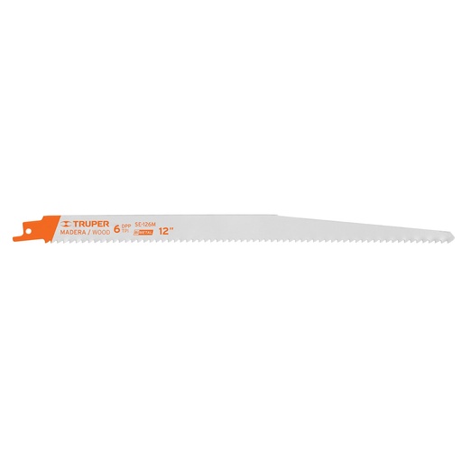 [HC129986] TRUPER SEGUETA P/SIERRA SABLE 12"6DPP 2PZ P/MAD SE-126M