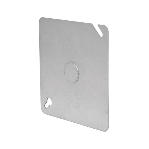 [HC14497] VOLTECK TAPA DE ACERO P/CAJA CUADRADA4 X 4