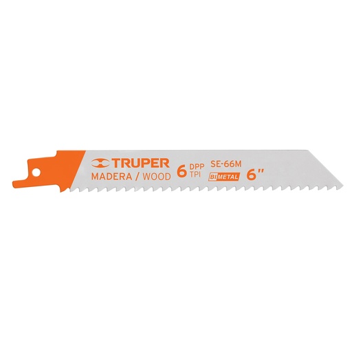 [HC129046] TRUPER SEGUETA P/SIERRA SABLE 6"6DPP 2PZ P/MAD SE-66M