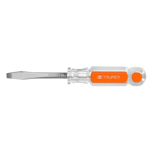 [HC13647] TRUPER DESTORNILLADOR PTA PLANA 1/4 X 3 B/