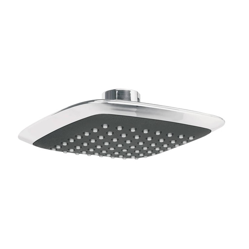 [HC14357] FOSET REGADERA CUADRADA 6"    PLASTICO S/BRAZO AERO R-510S