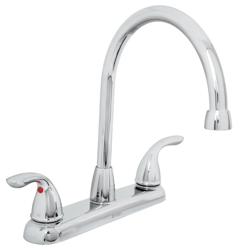 [HC20717] FOSET MEZCLADORA P/FREGADERO  AERO 8" CUELLO ALTO AEF-81
