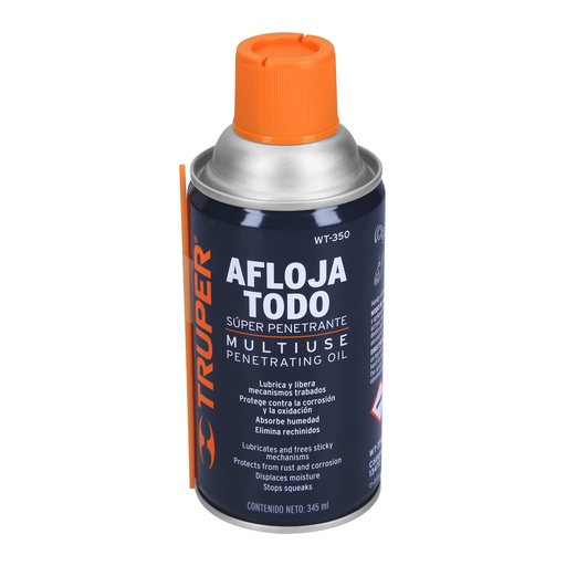 [HC112923] TRUPER ACEITE AFLOJATODO EN   AEROSOL 345ML WT-350