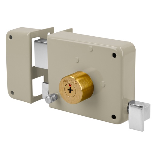 [HC134776] HERMEX CERRADURA CS-85I HERMEX INSTALA-FACIL IZQUIERDA LLAVE