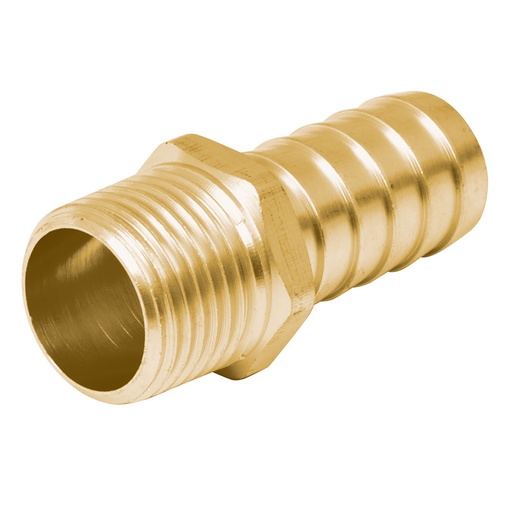 [HC13045] FOSET ADAPTADOR MACHO LATON   1/2" P/POLIDUCTO ADPO-1/2M